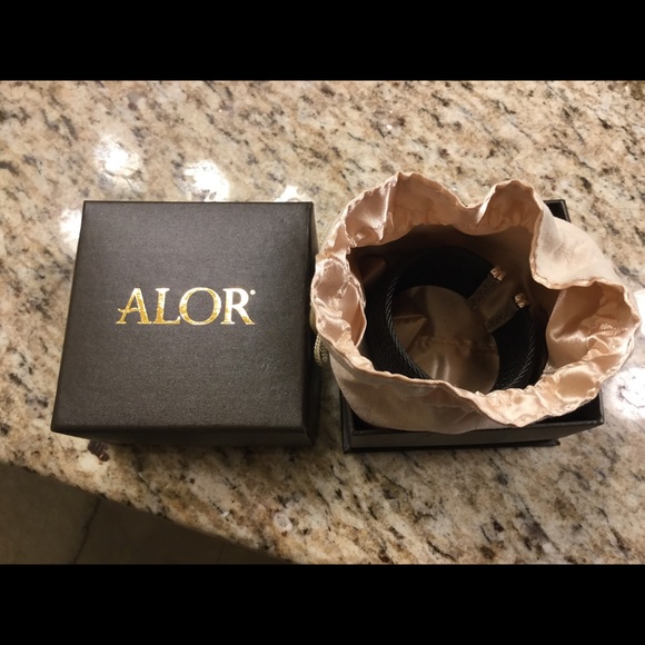 HP! 🎉ALOR Cable Bracelet Bangle Cuff 18K - Picture 8 of 9